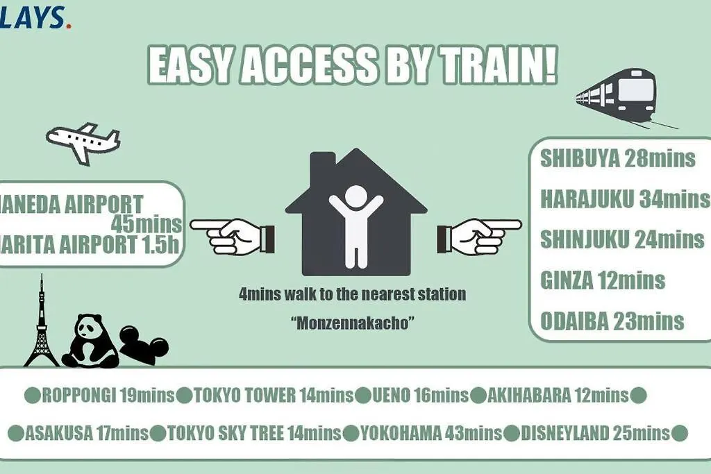 アンドステイ富岡1丁目 Apartment Tokyo
